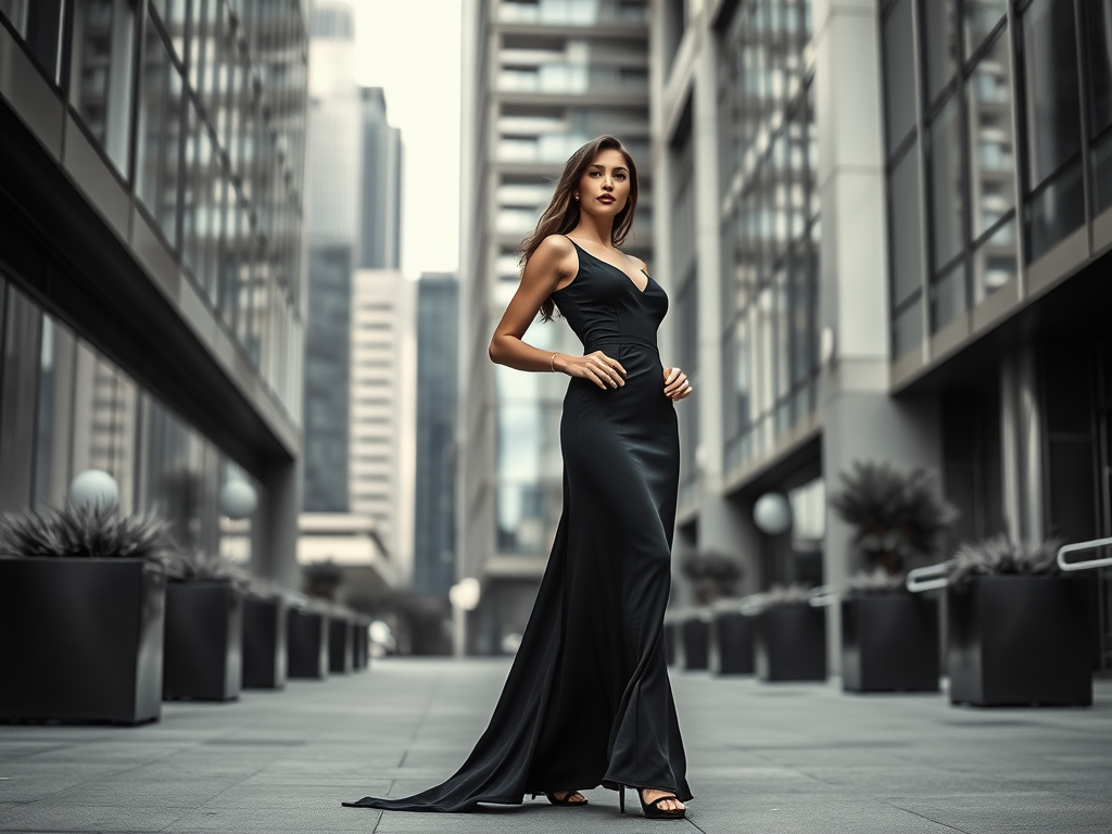 evogames | Cum să îți creezi un look monocrom cu o rochie elegantă?